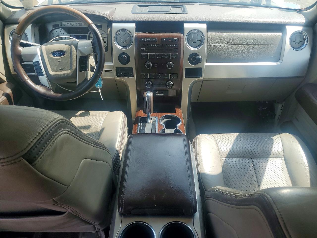 2009 Ford F150 Supercrew White vin: 1FTPW14V09FA34152