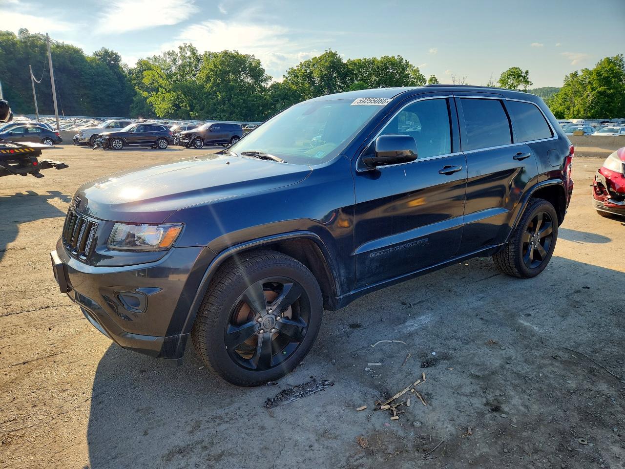 2014 Jeep Grand Cherokee Laredo Черный vin: 1C4RJFAG5EC463809