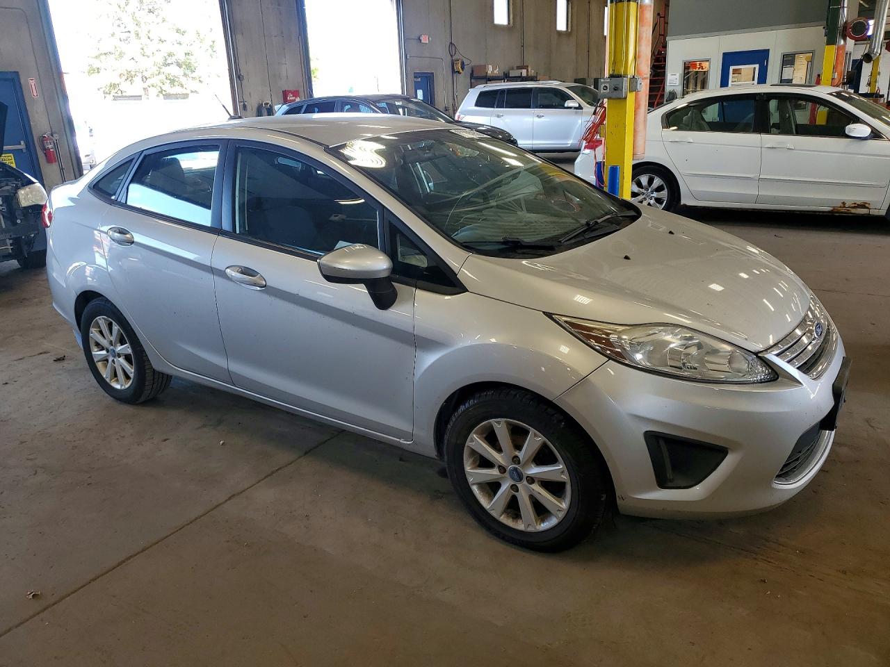2012 Ford Fiesta Se Silver vin: 3FADP4BJ4CM164773