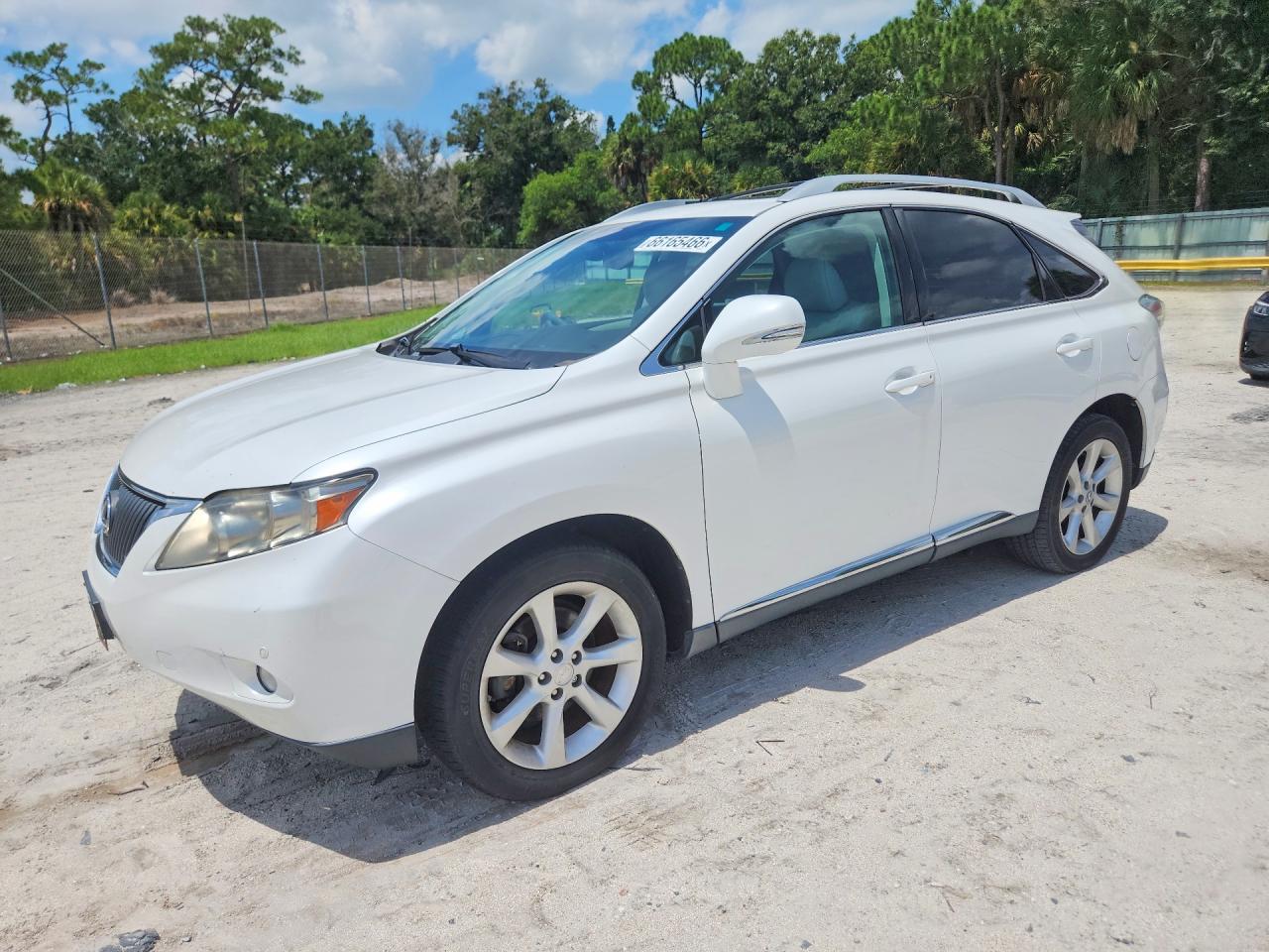 2010 Lexus Rx 350 White vin: 2T2ZK1BA5AC036847