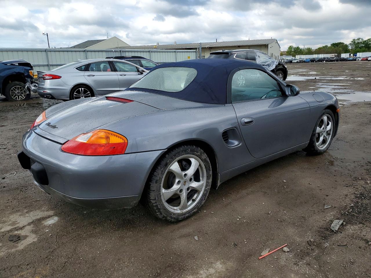 2001 Porsche Boxster Серебряный vin: WP0CA29891U626333
