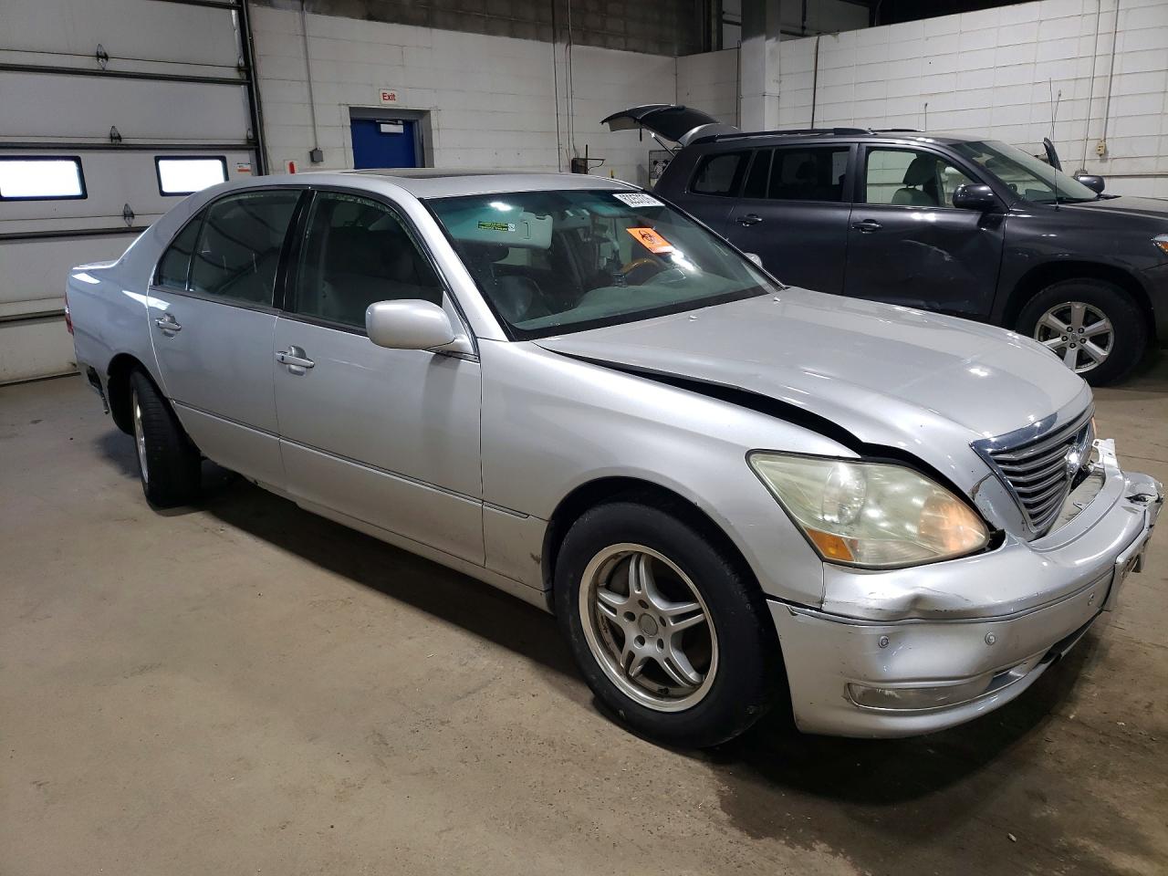 2004 Lexus Ls 430 Серый vin: JTHBN36F840141099