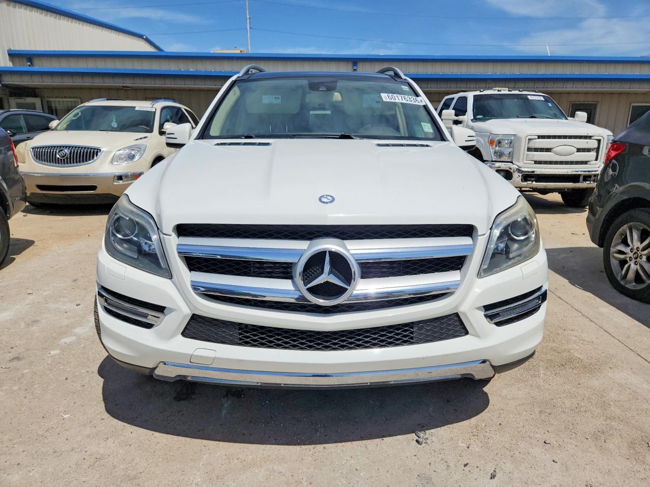 2014 Mercedes-benz Gl 350 Bluetec White vin: 4JGDF2EE1EA336978