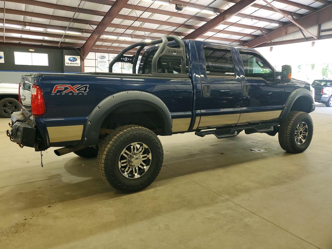 2013 Ford F250 Super Duty Blue vin: 1FT7W2B61DEB21431