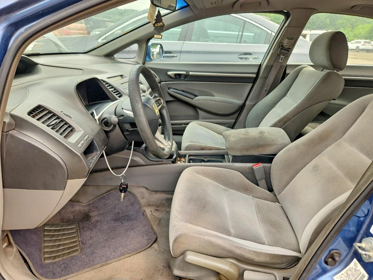 2009 Honda Civic Ex Синий vin: 2HGFA16819H356381
