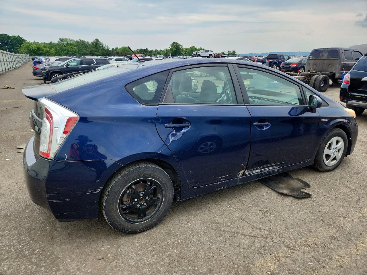2012 Toyota Prius Two Blue vin: JTDKN3DU5C1486599