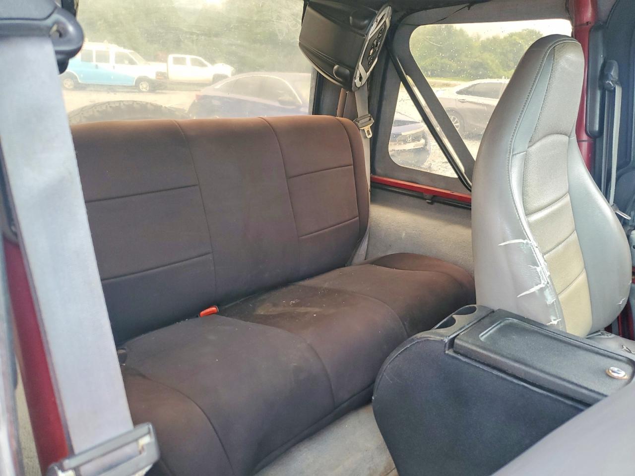 1998 Jeep Wrangler / Tj Se Burgundy vin: 1J4FY29P7WP752173