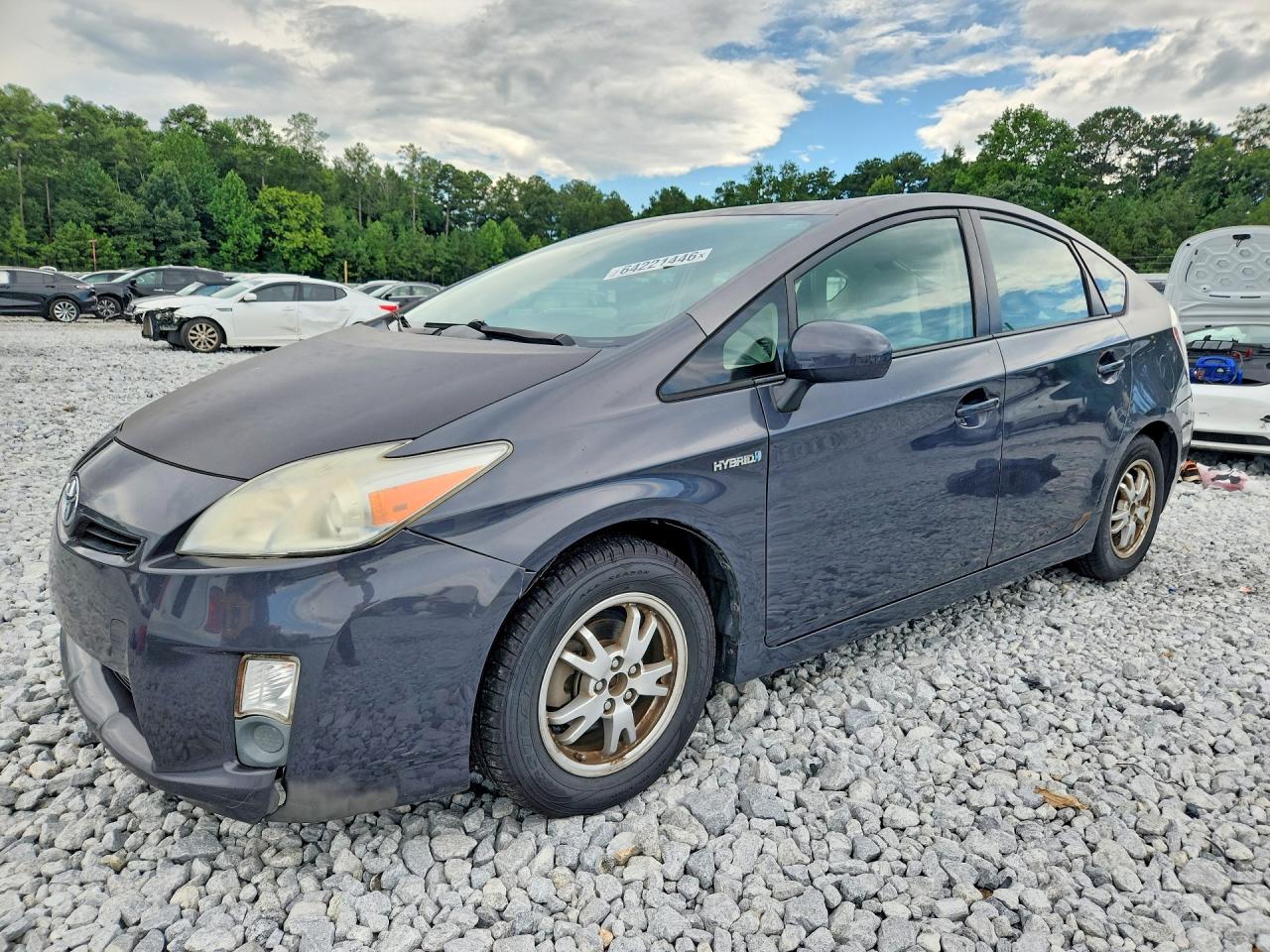 2010 Toyota Prius Ii Gray vin: JTDKN3DU5A5088203