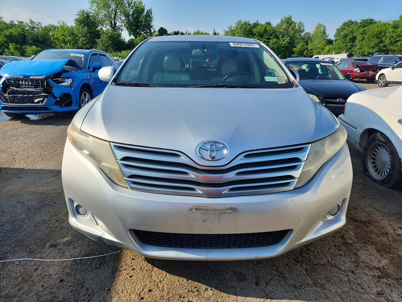 2009 Toyota Venza Awd V6 Серебряный vin: 4T3BK11A49U008546