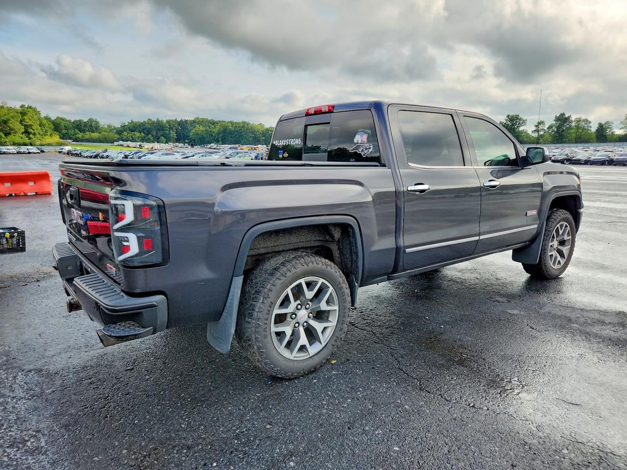 2015 Gmc Sierra K1500 Slt Gray vin: 3GTU2VEC0FG332634