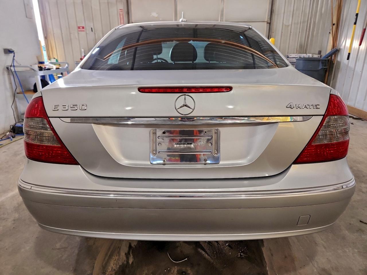 2007 Mercedes-benz E 350 4matic Silver vin: WDBUF87X77X210208