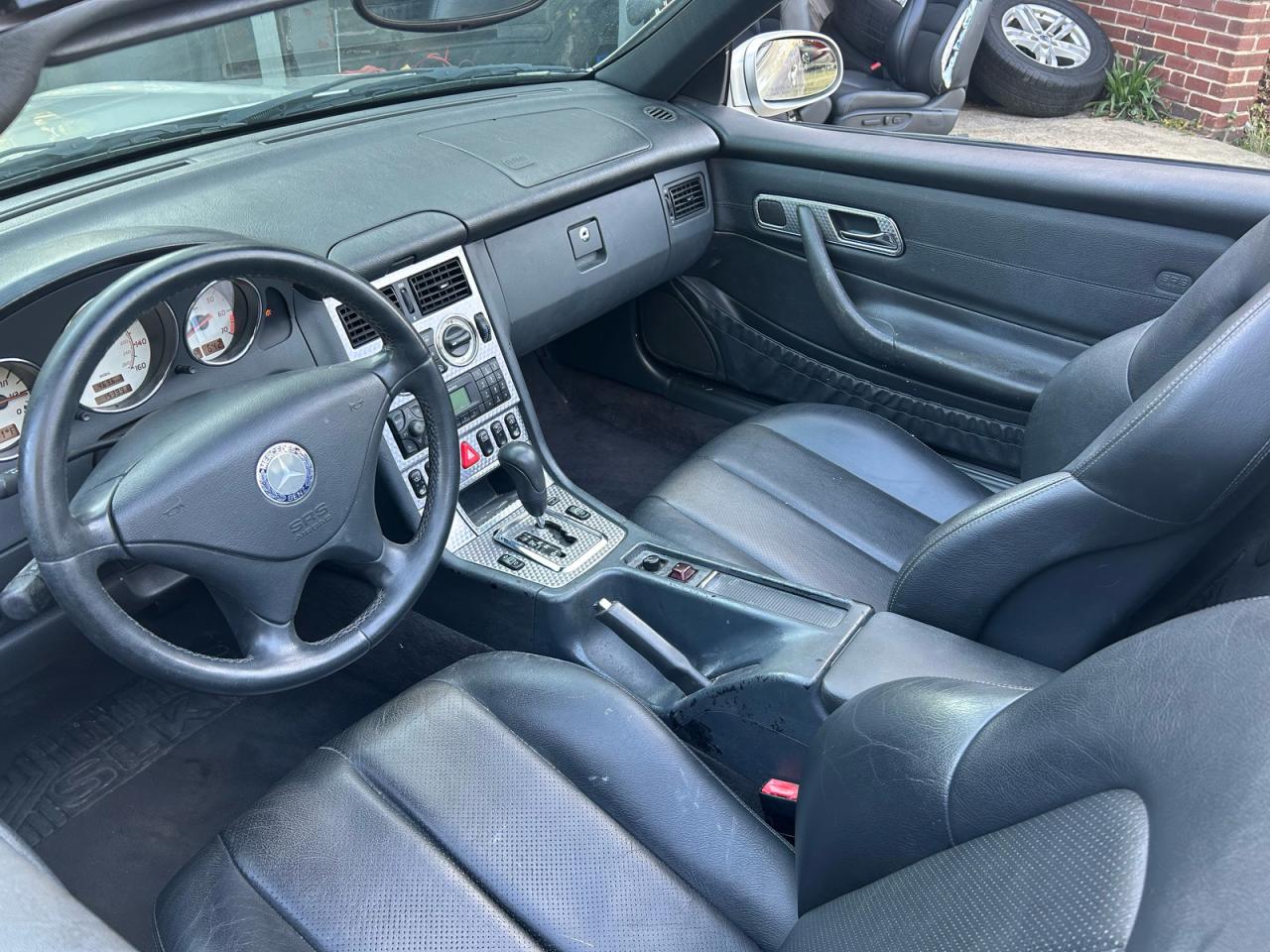 2001 Mercedes-benz Slk 230 Kompressor Gray vin: WDBKK49F31F234132
