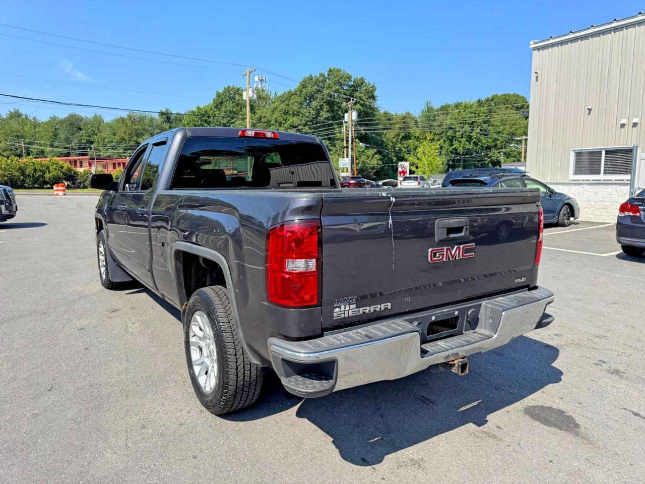 2015 Gmc Sierra K1500 Sle Black vin: 1GTV2UEC2FZ185697
