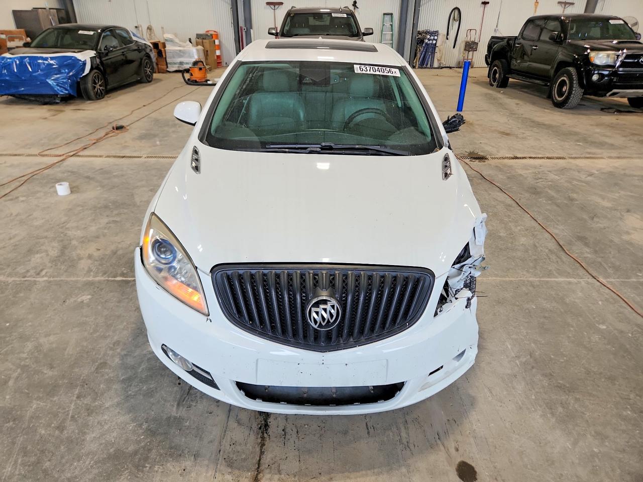 2015 Buick Verano Convenience White vin: 1G4PR5SK9F4198431
