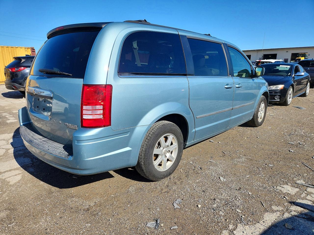 2010 Chrysler Town & Country Touring Blue vin: 2A4RR5D13AR110619