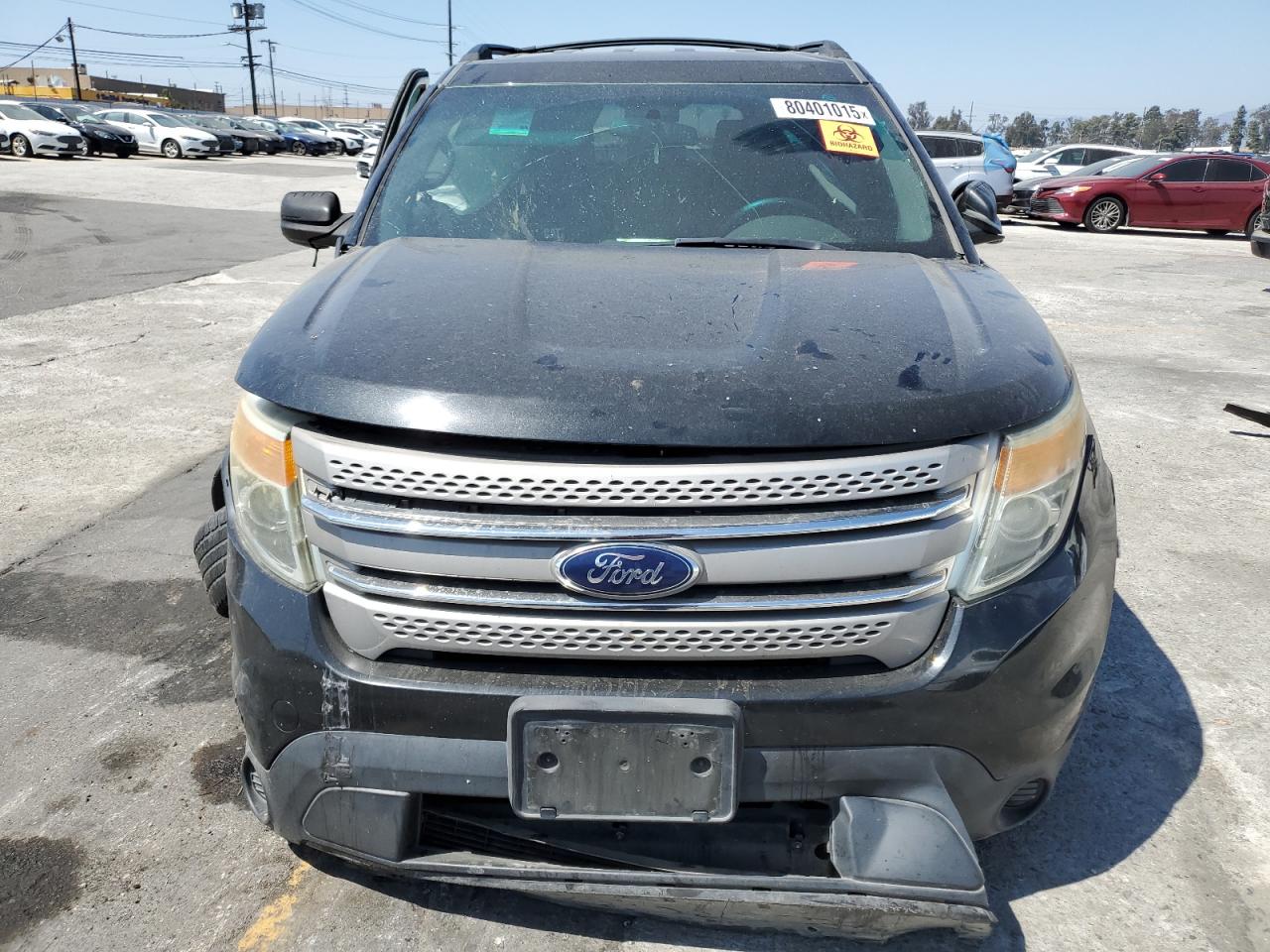 2014 Ford Explorer Black vin: 1FM5K7B82EGA32941