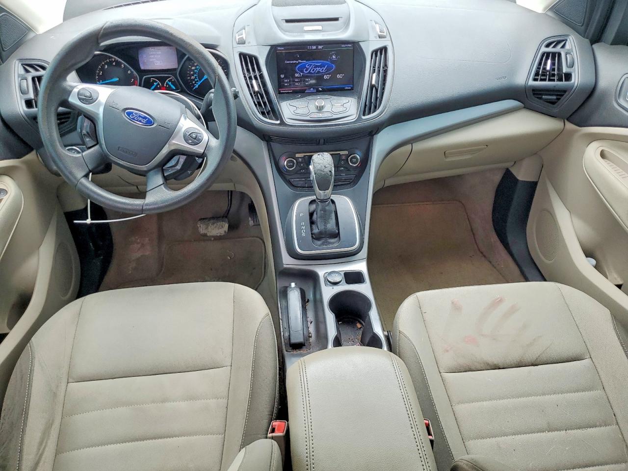 2013 Ford Escape Se Black vin: 1FMCU0G98DUA74282