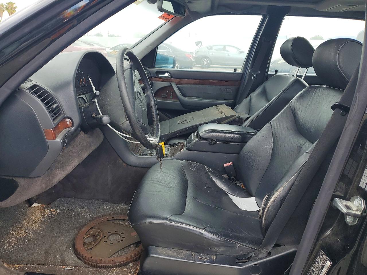 1997 Mercedes-benz S420 Black vin: WDBGA43G2VA367266