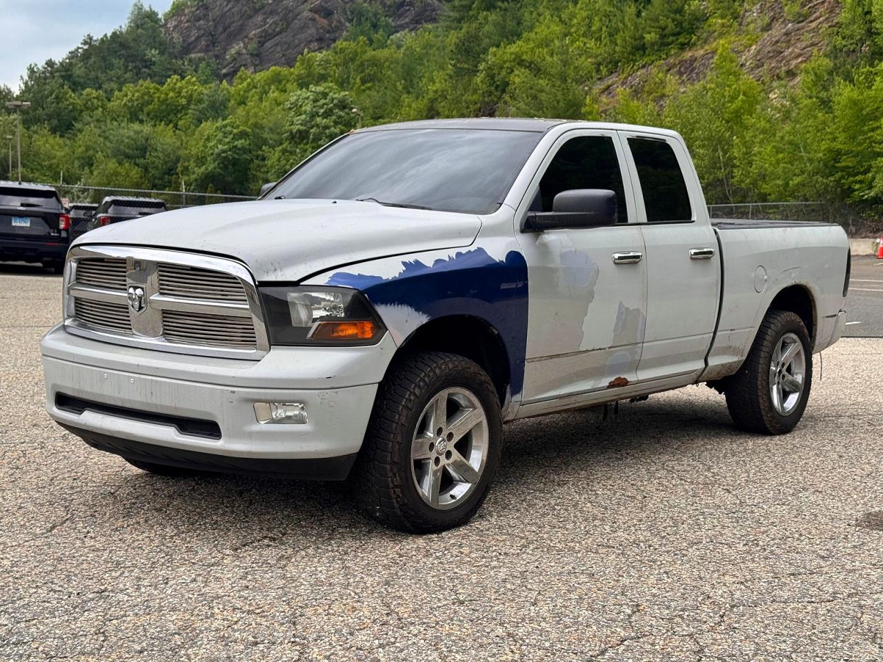 2011 Dodge Ram 1500 White vin: 1D7RV1GT0BS669896