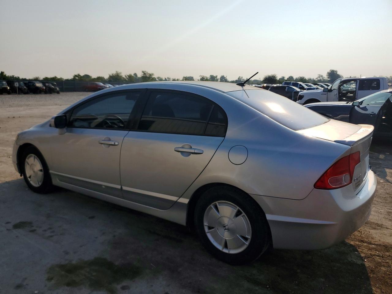 2006 Honda Civic Hybrid Silver vin: JHMFA36256S002341