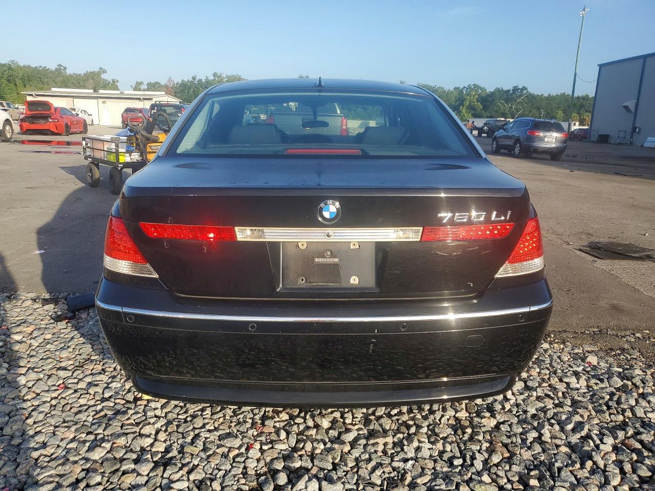 2003 Bmw 760 Li Black vin: WBAGN83483DK10207