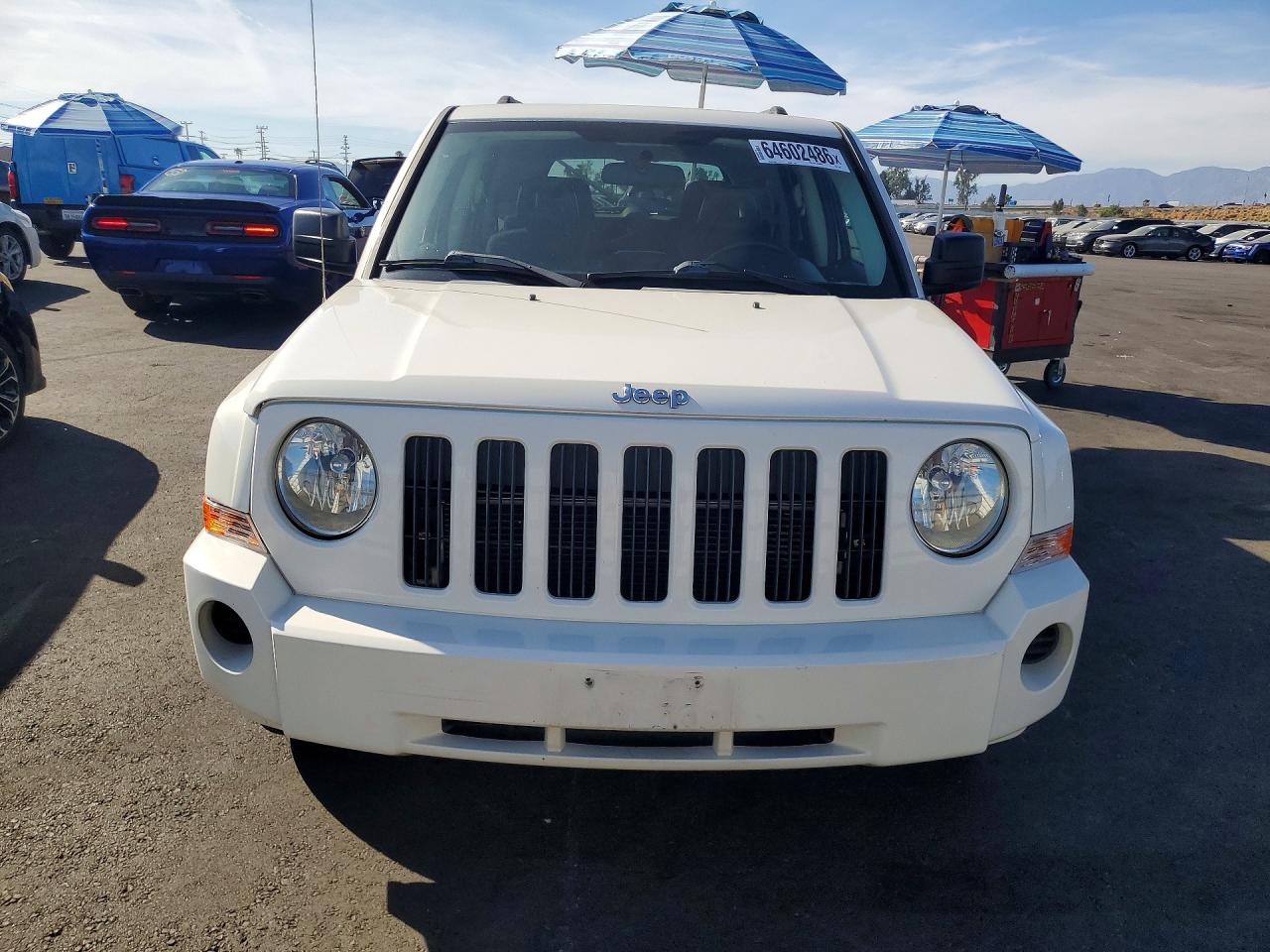 2009 Jeep Patriot Sport White vin: 1J4FT28B49D154214
