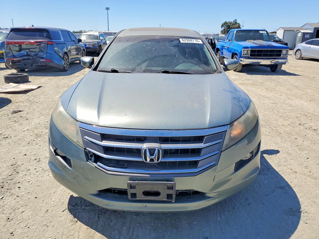 2012 Honda Crosstour Exl Green vin: 5J6TF1H5XCL006581