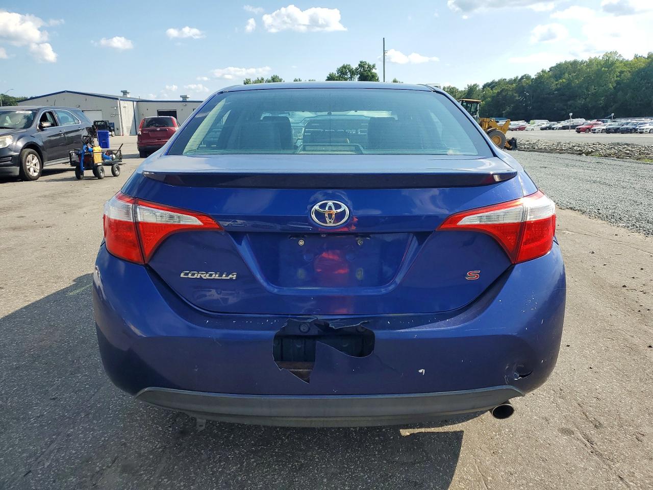 2015 Toyota Corolla S Plus Blue vin: 2T1BURHE3FC267567
