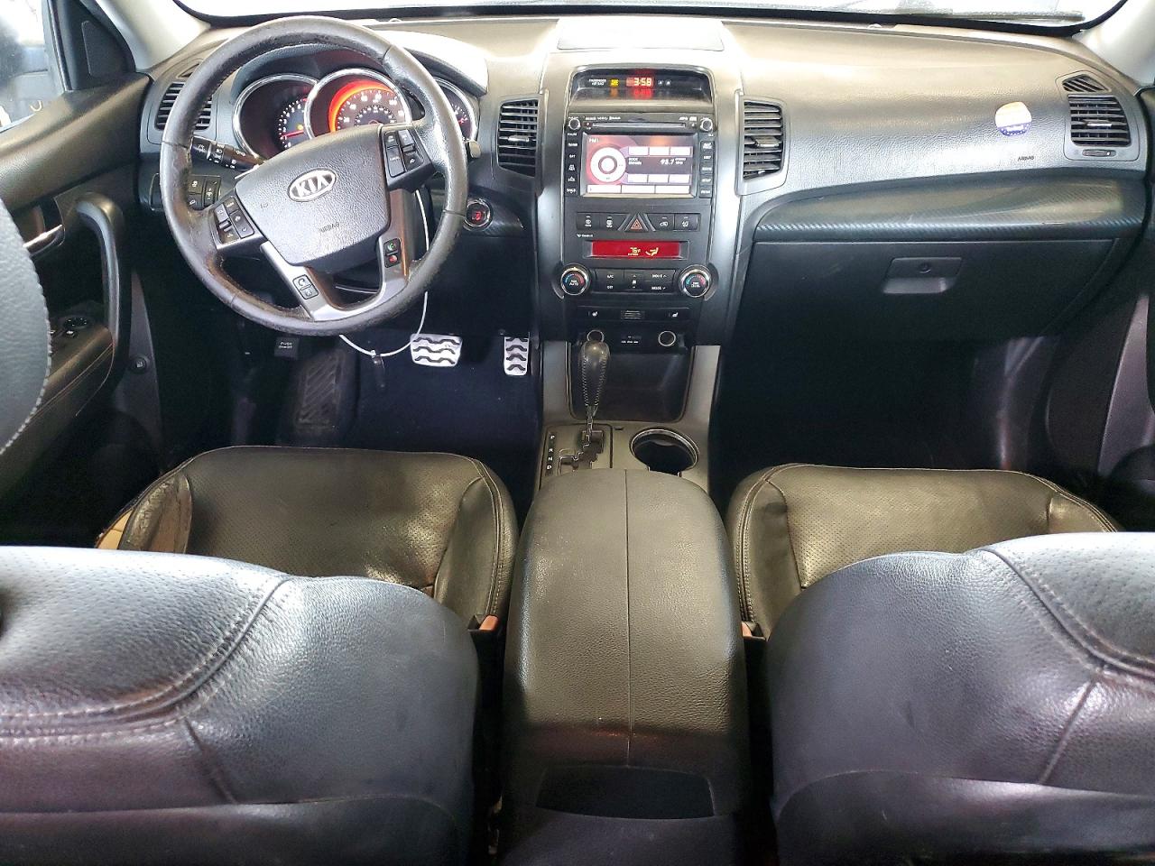 2011 Kia Sorento Sx White vin: 5XYKW4A25BG147829