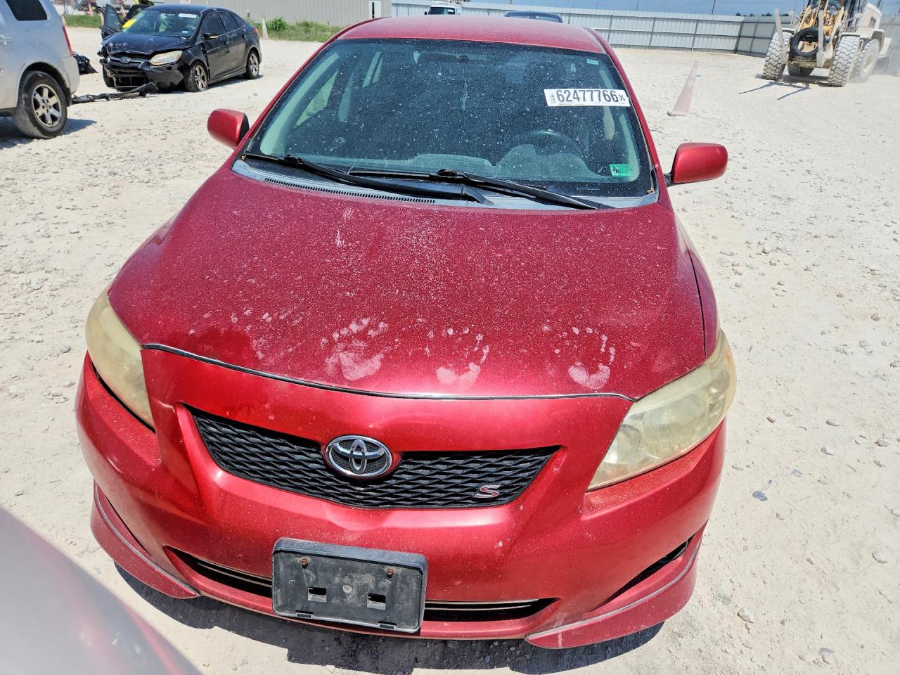 2010 Toyota Corolla S Red vin: 2T1BU4EE2AC462950