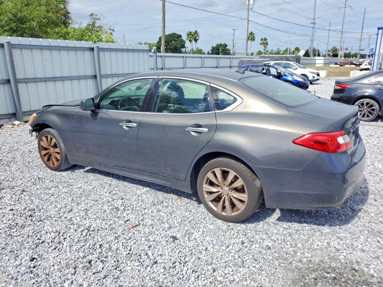 2013 Infiniti M37 X Gray vin: JN1BY1AR2DM602209