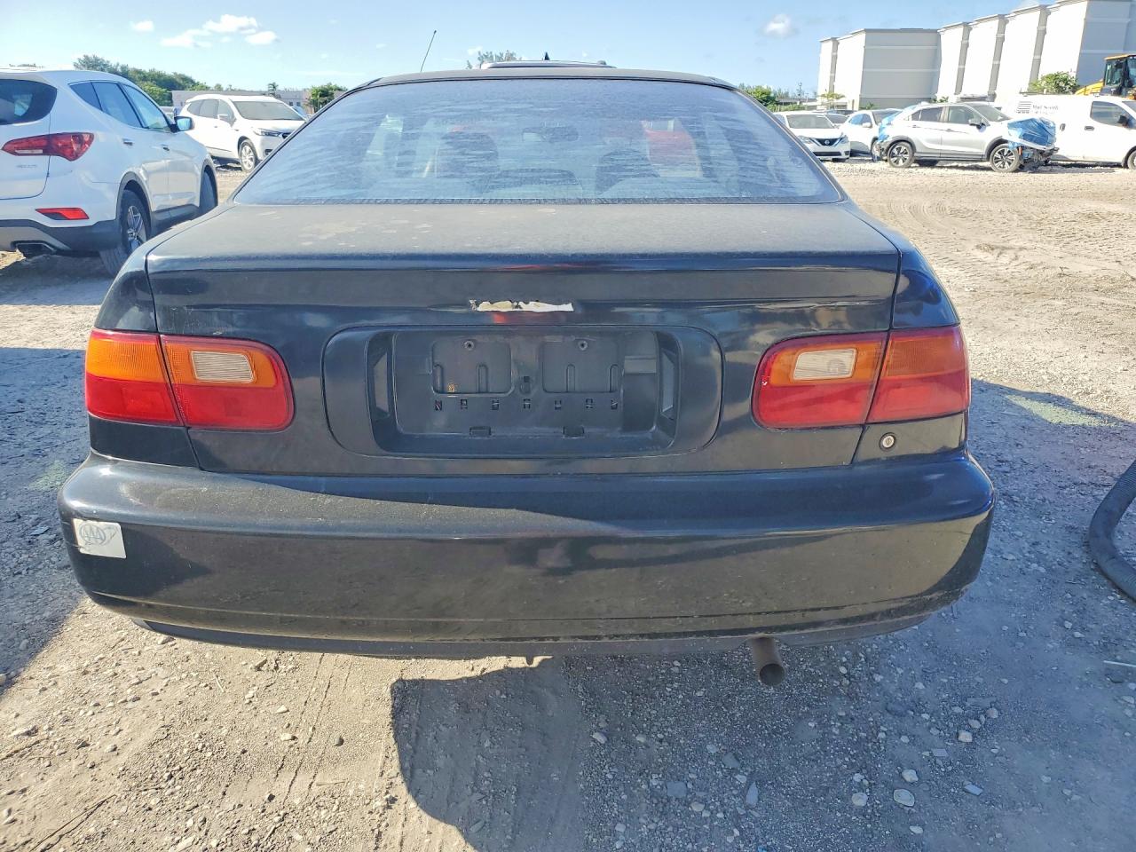 1993 Honda Civic Ex Black vin: 1HGEJ1251PL034041