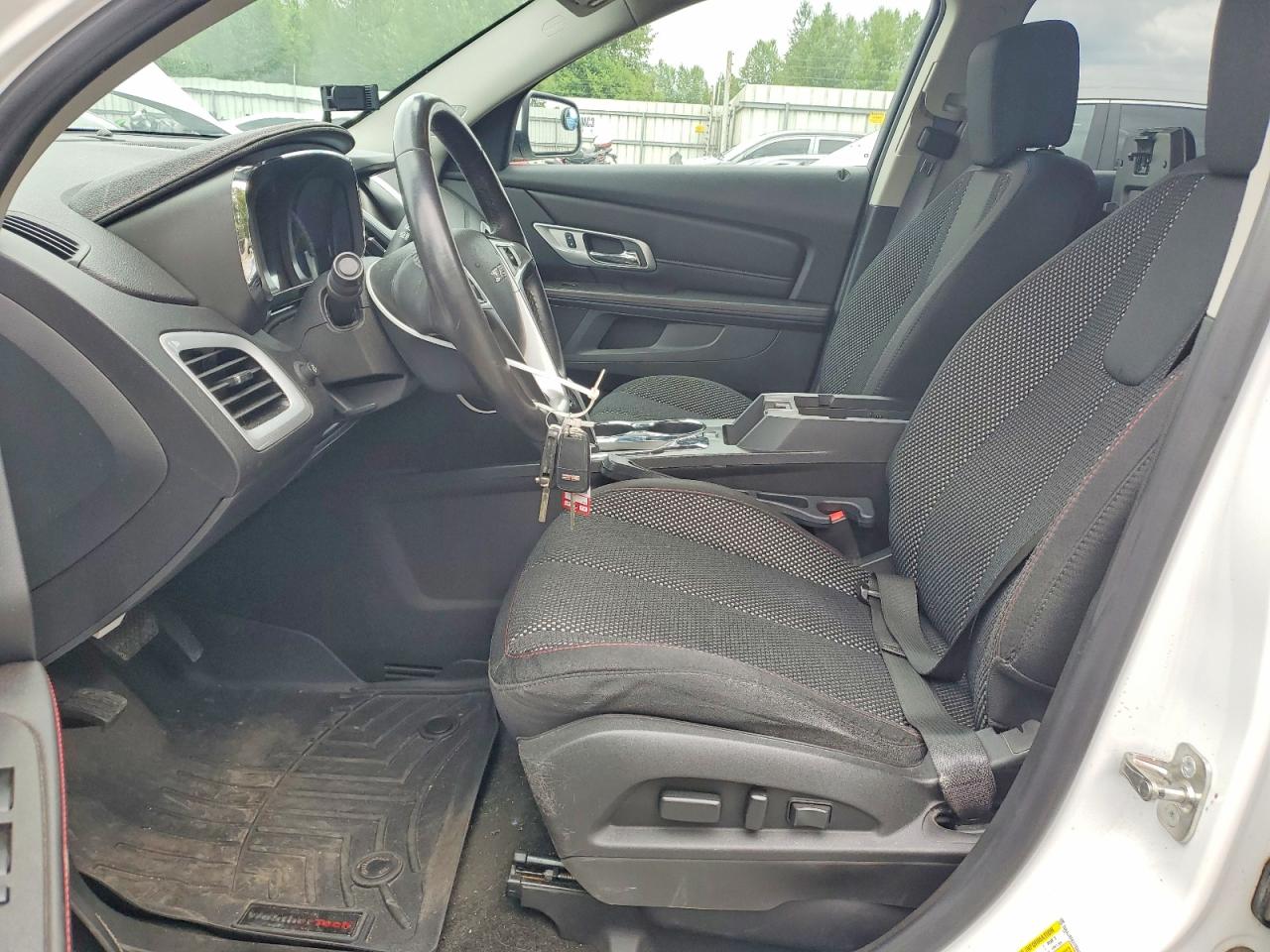 2015 Gmc Terrain Sle White vin: 2GKALREKXF6344014