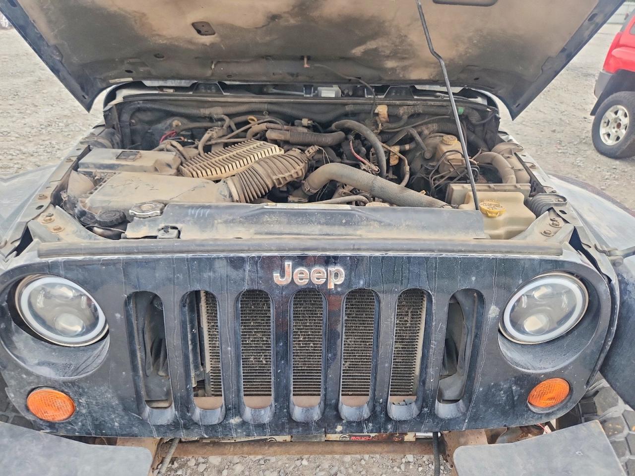 2007 Jeep Wrangler Sahara Black vin: 1J4GA59107L185853