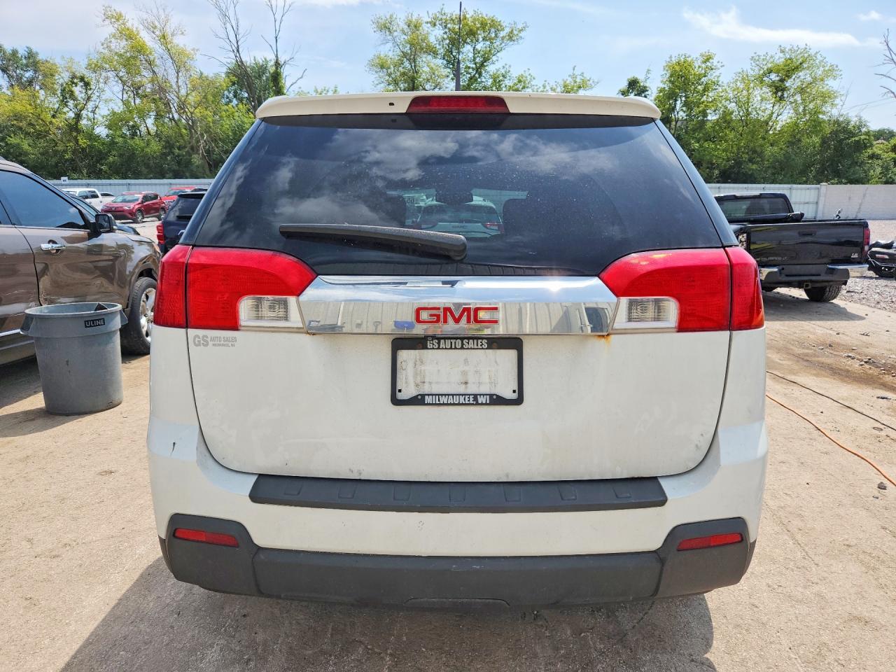 2013 Gmc Terrain Sle Белый vin: 2GKALMEKXD6150924