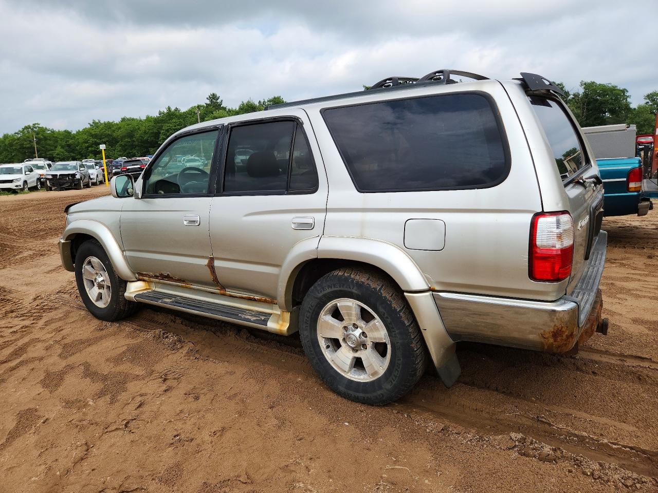 2001 Toyota 4runner Sr5 Silver vin: JT3HN86R910353853