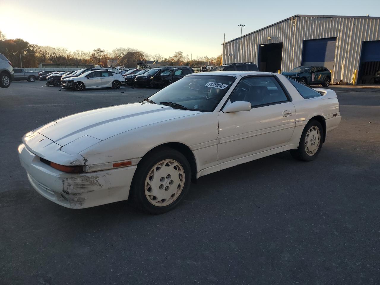 1990 Toyota Supra Sport Roof White vin: JT2MA71N1L0142145