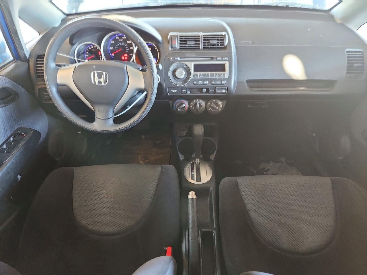 2008 Honda Fit Blue vin: JHMGD38408S017634