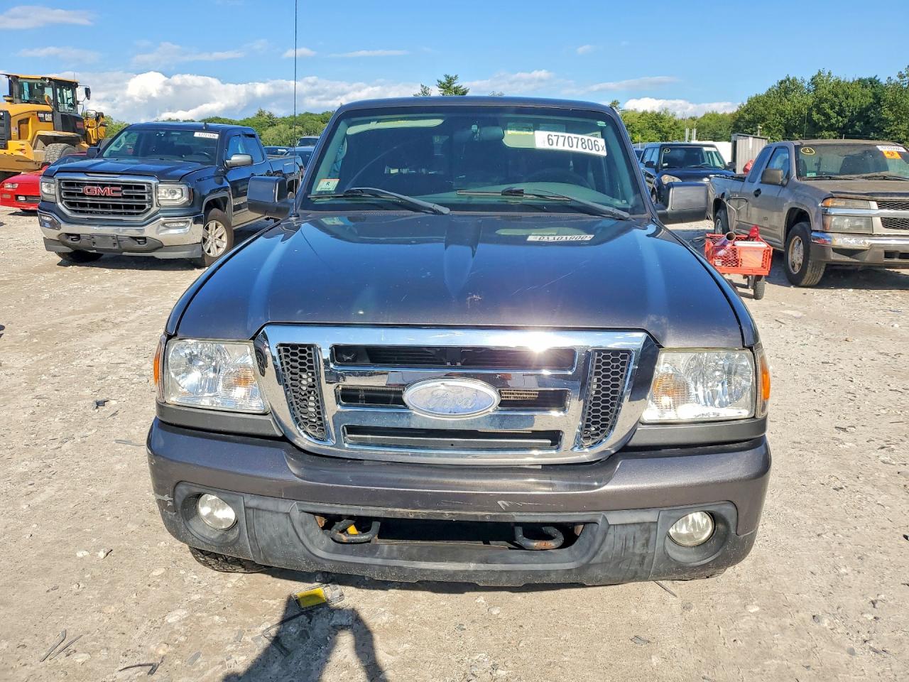2011 Ford Ranger Super Cab Gray vin: 1FTLR4FE4BPA58331