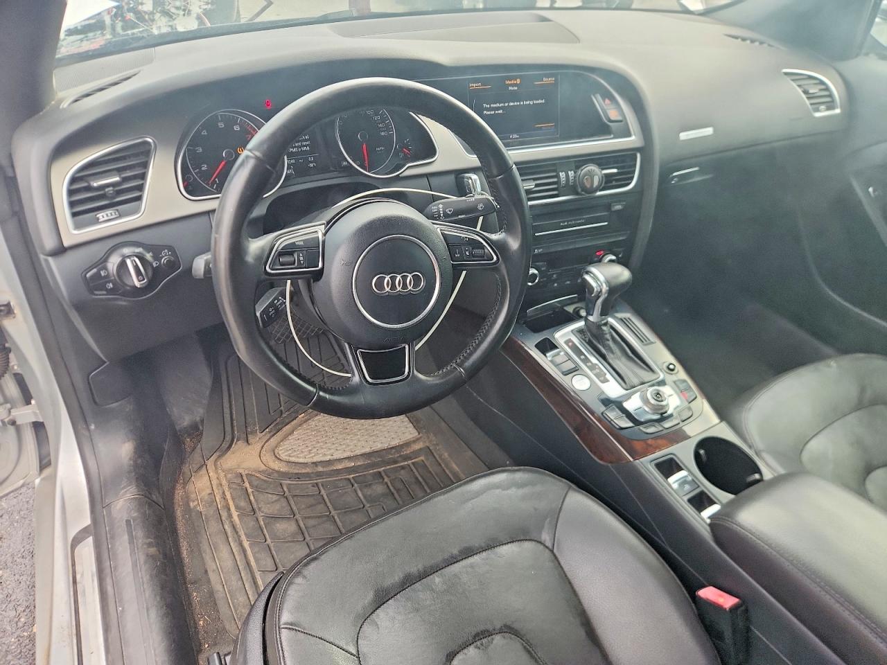 2014 Audi A5 Premium Plus Silver vin: WAULFAFH6EN013969