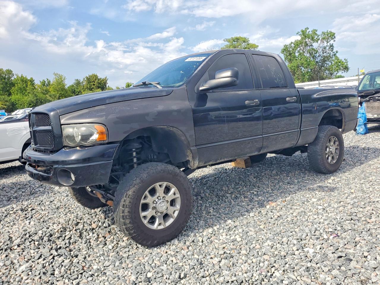 2004 Dodge Ram 2500 St Black vin: 3D7KU28C74G126192