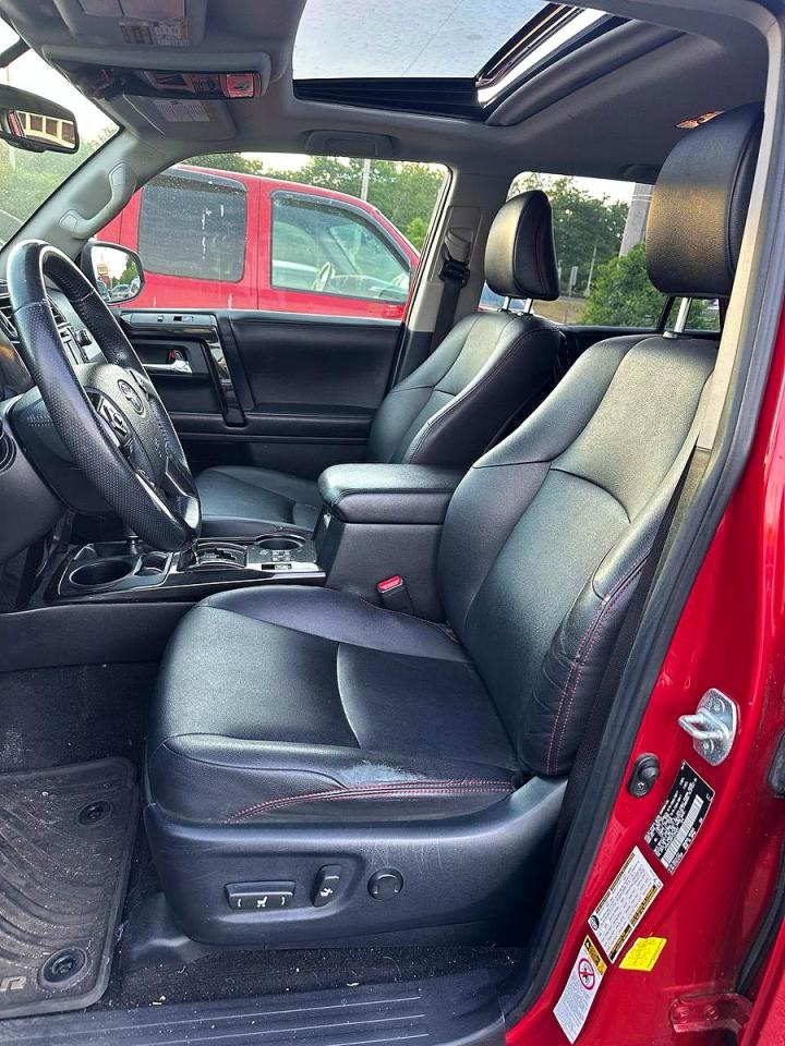 2015 Toyota 4runner Trail Premium Red vin: JTEBU5JRXF5265653