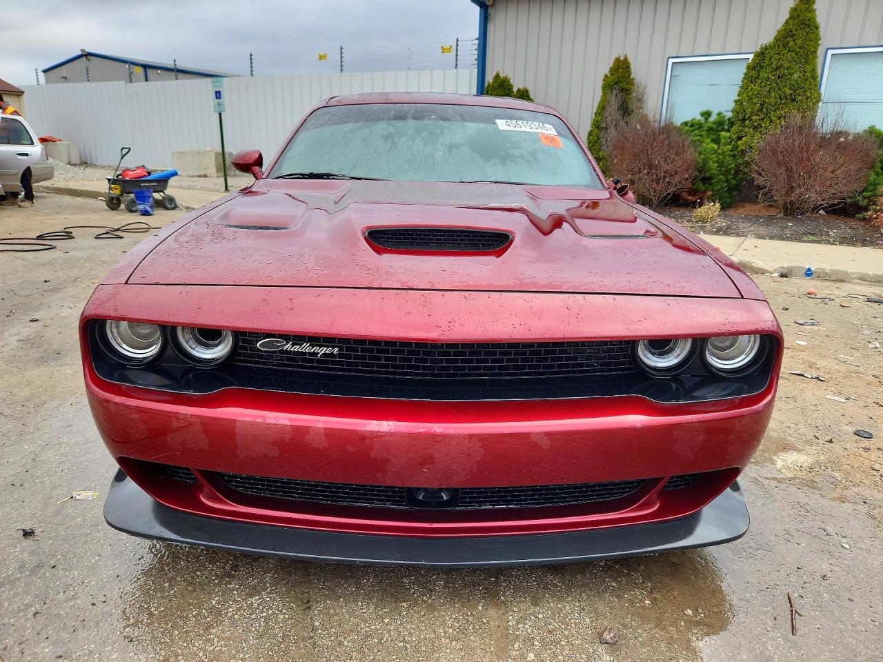 2019 Dodge Challenger R Maroon vin: 2C3CDZFJ6KH750172