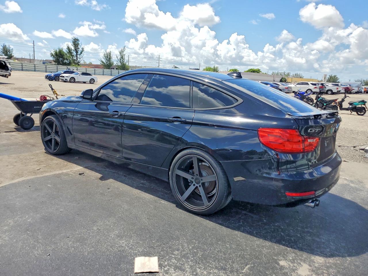2015 Bmw 328 Xigt Black vin: WBA3X5C54FD559806
