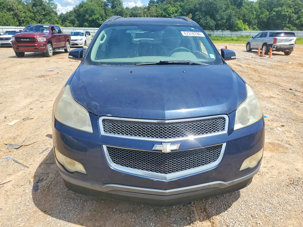 2012 Chevrolet Traverse Lt Blue vin: 1GNKRGED6CJ130387