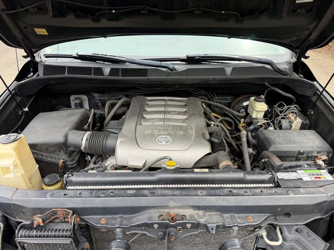 2007 Toyota Tundra Crewmax Sr5 Black vin: 5TBDV54137S459168