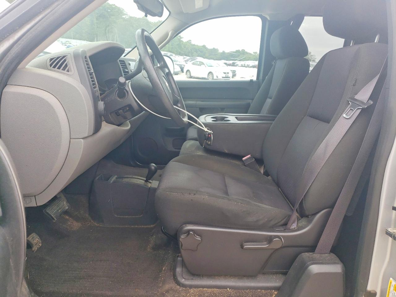 2012 Chevrolet Silverado K1500 Ls Silver vin: 1GCRKREA0CZ257764