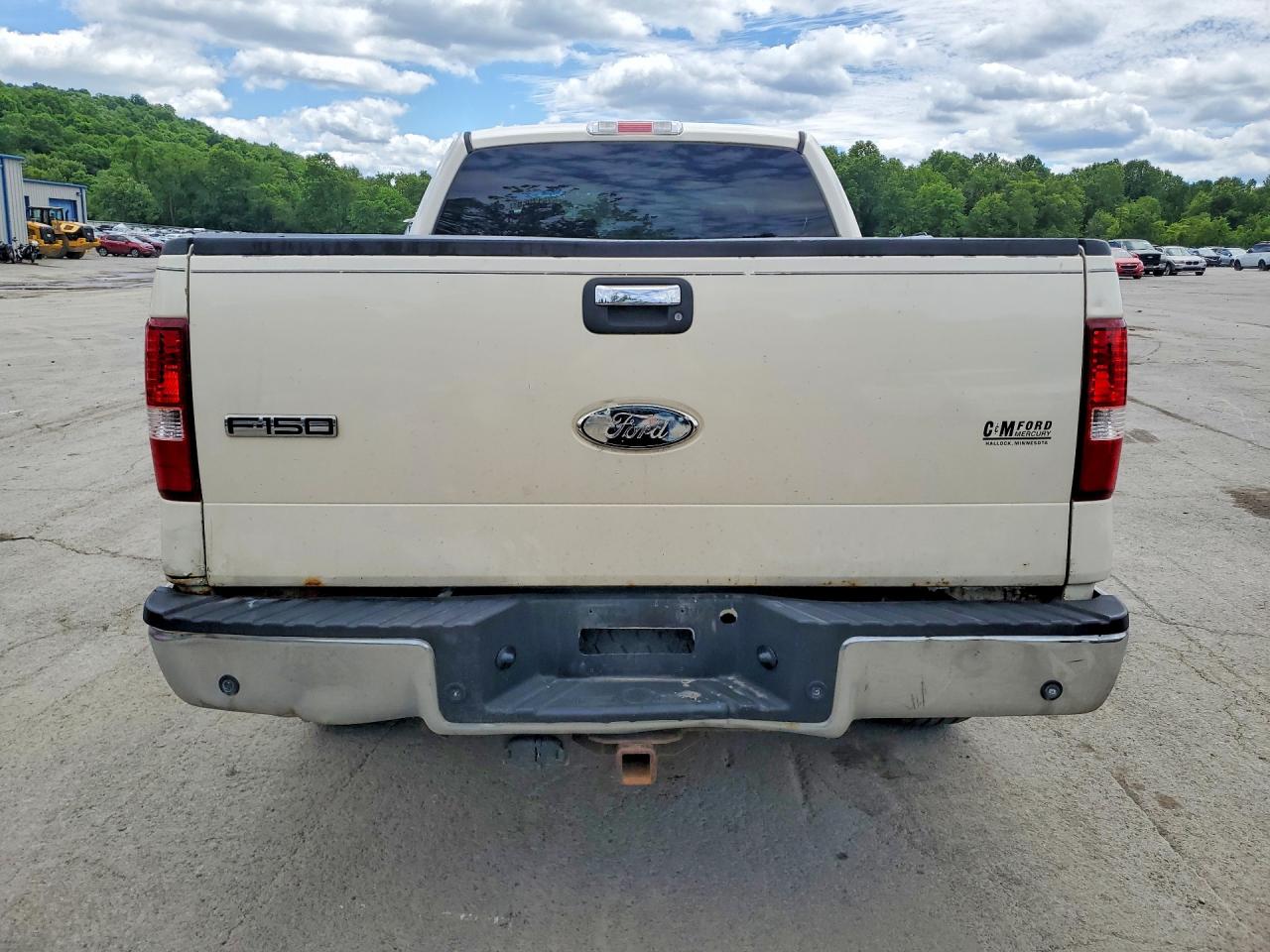 2008 Ford F150 Supercrew White vin: 1FTPW14V78FB19505
