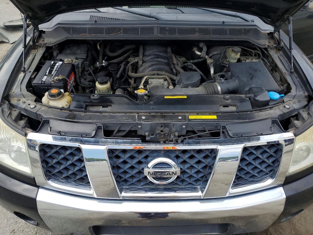 2005 Nissan Titan Xe Black vin: 1N6BA07B65N536892