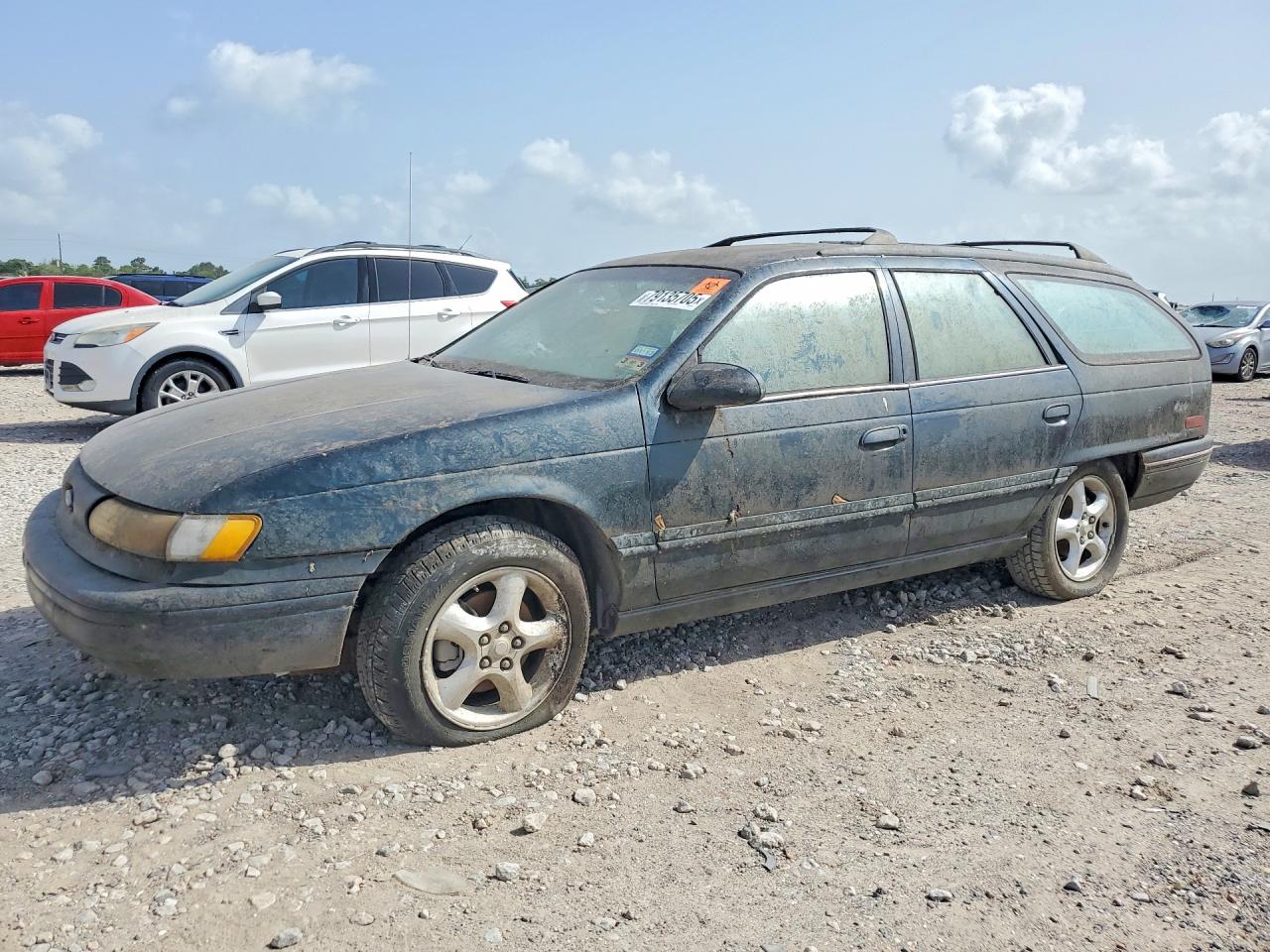 1994 Ford Taurus Gl Green vin: 1FALP57UXRA217745